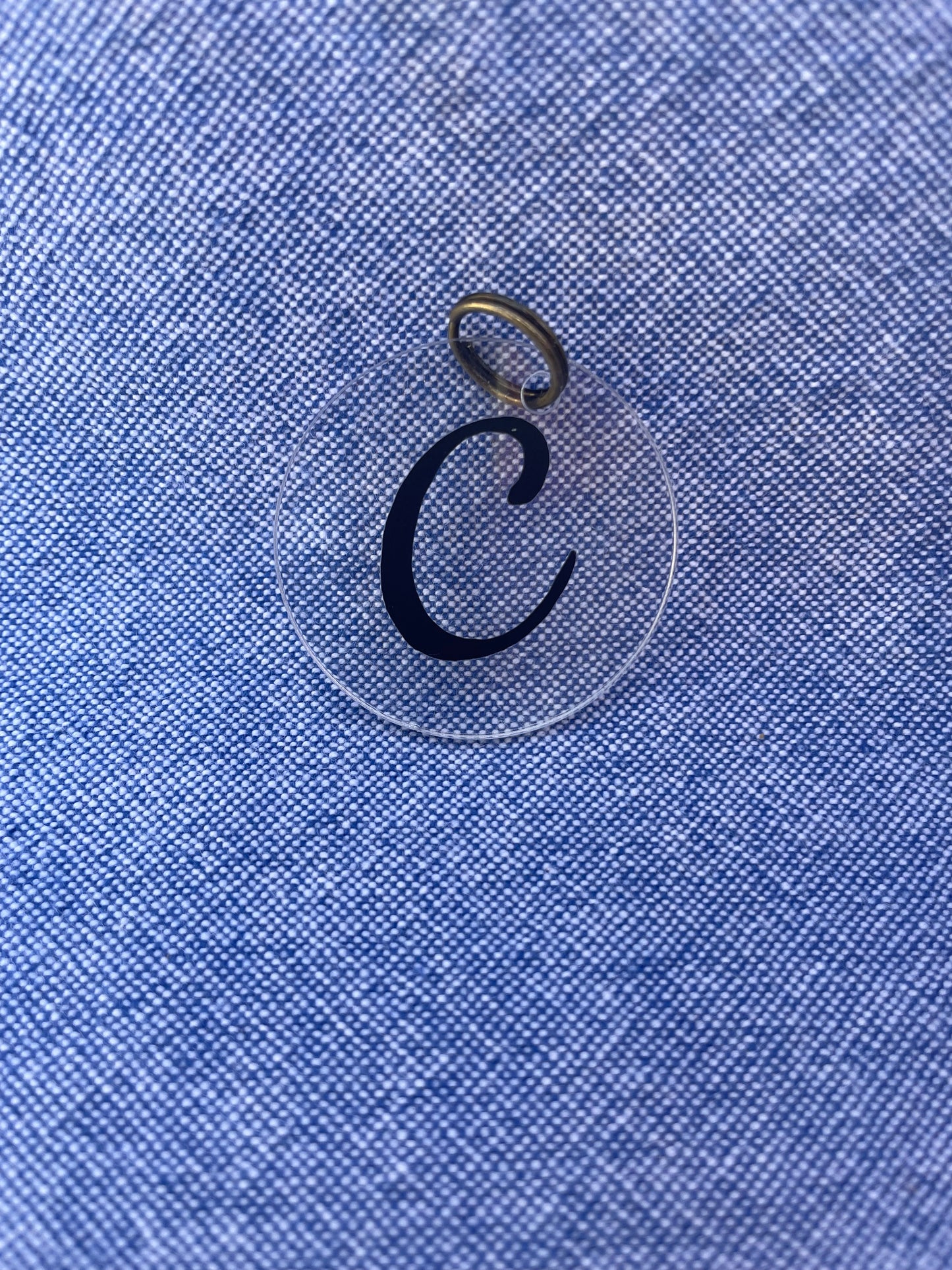 Monogram Inital Charm