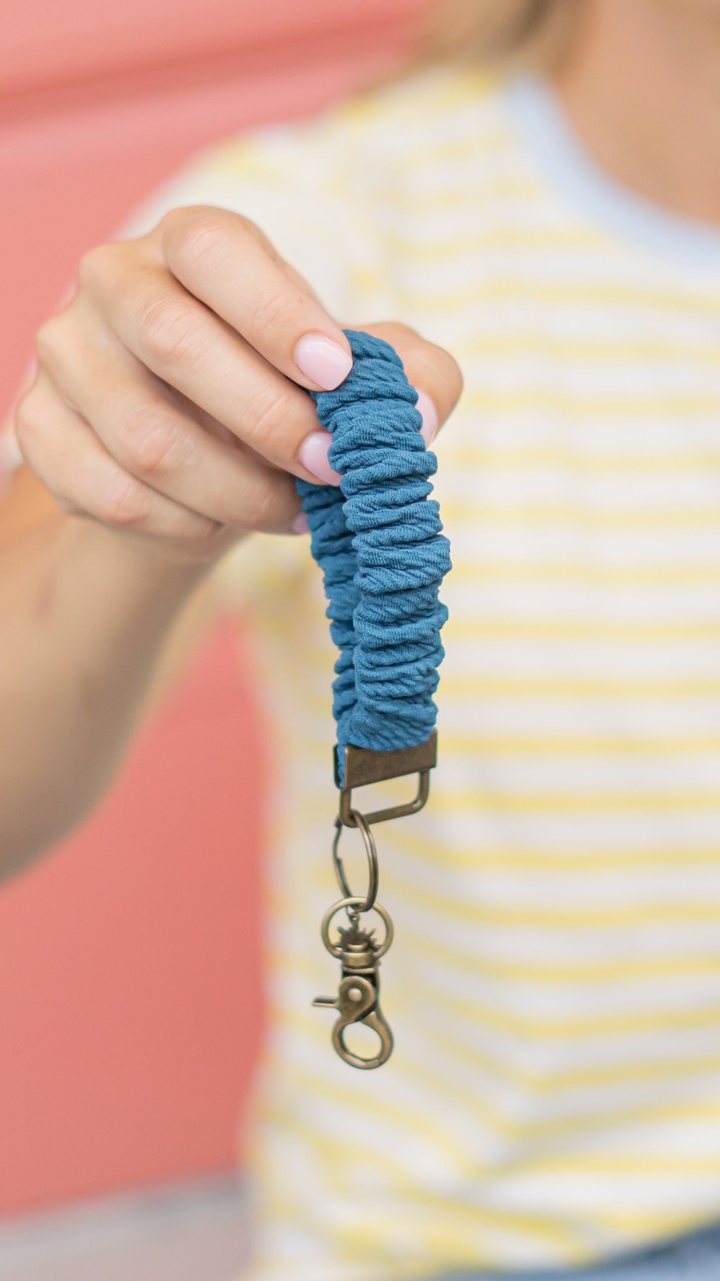 Scrunchie Keychain