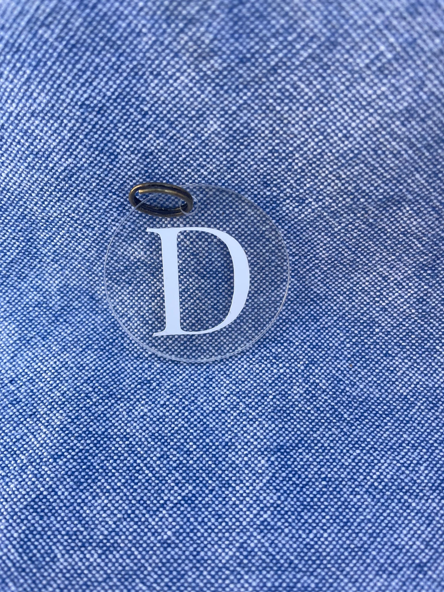 Monogram Inital Charm