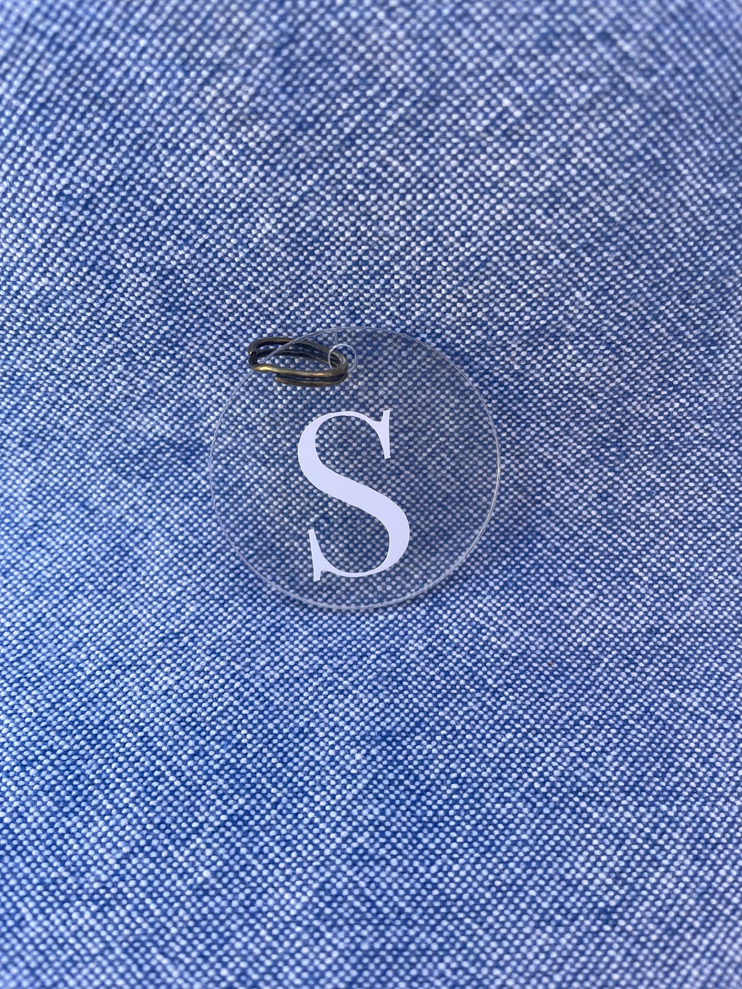 Monogram Inital Charm