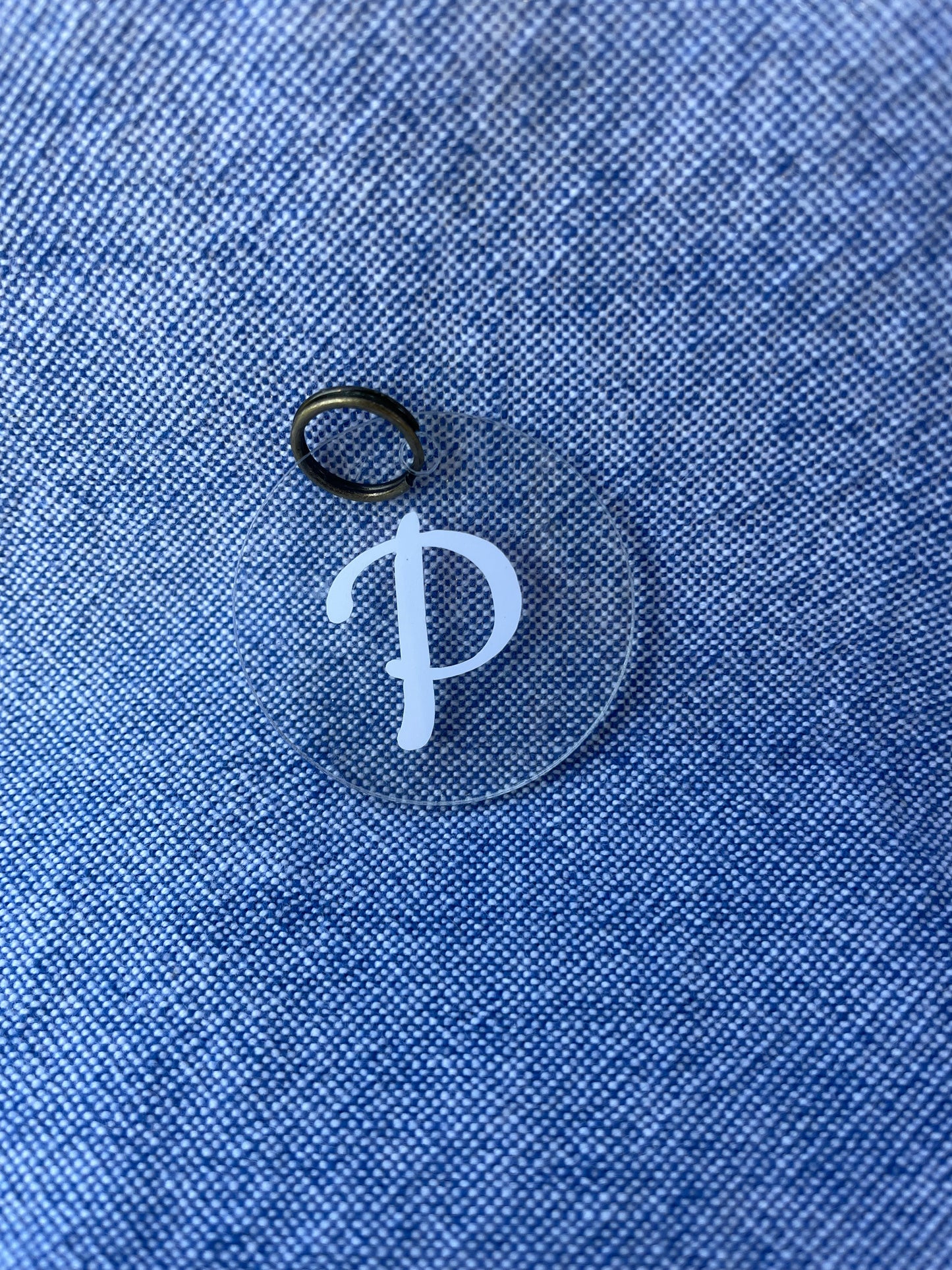 Monogram Inital Charm