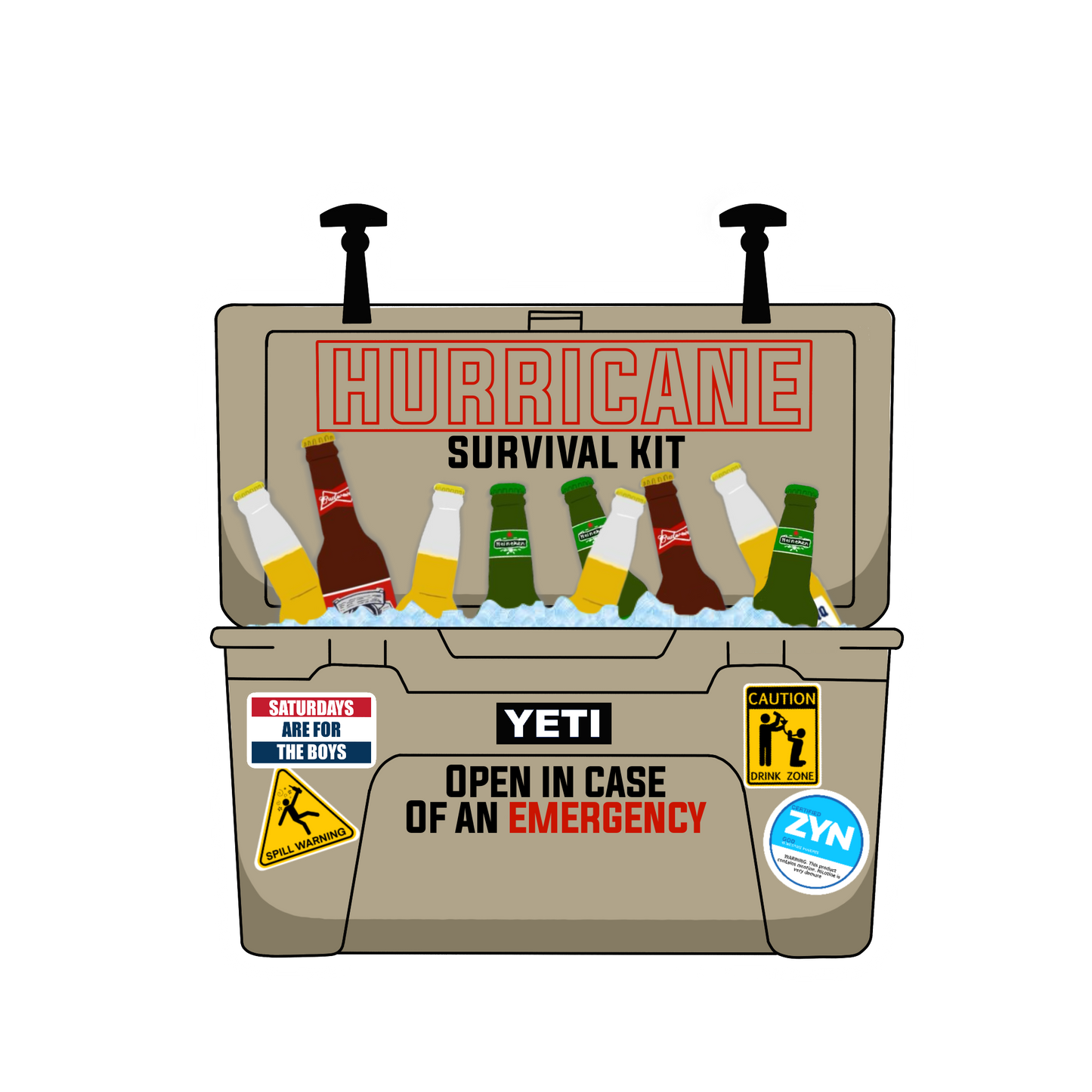 Tan Hurricane Cooler