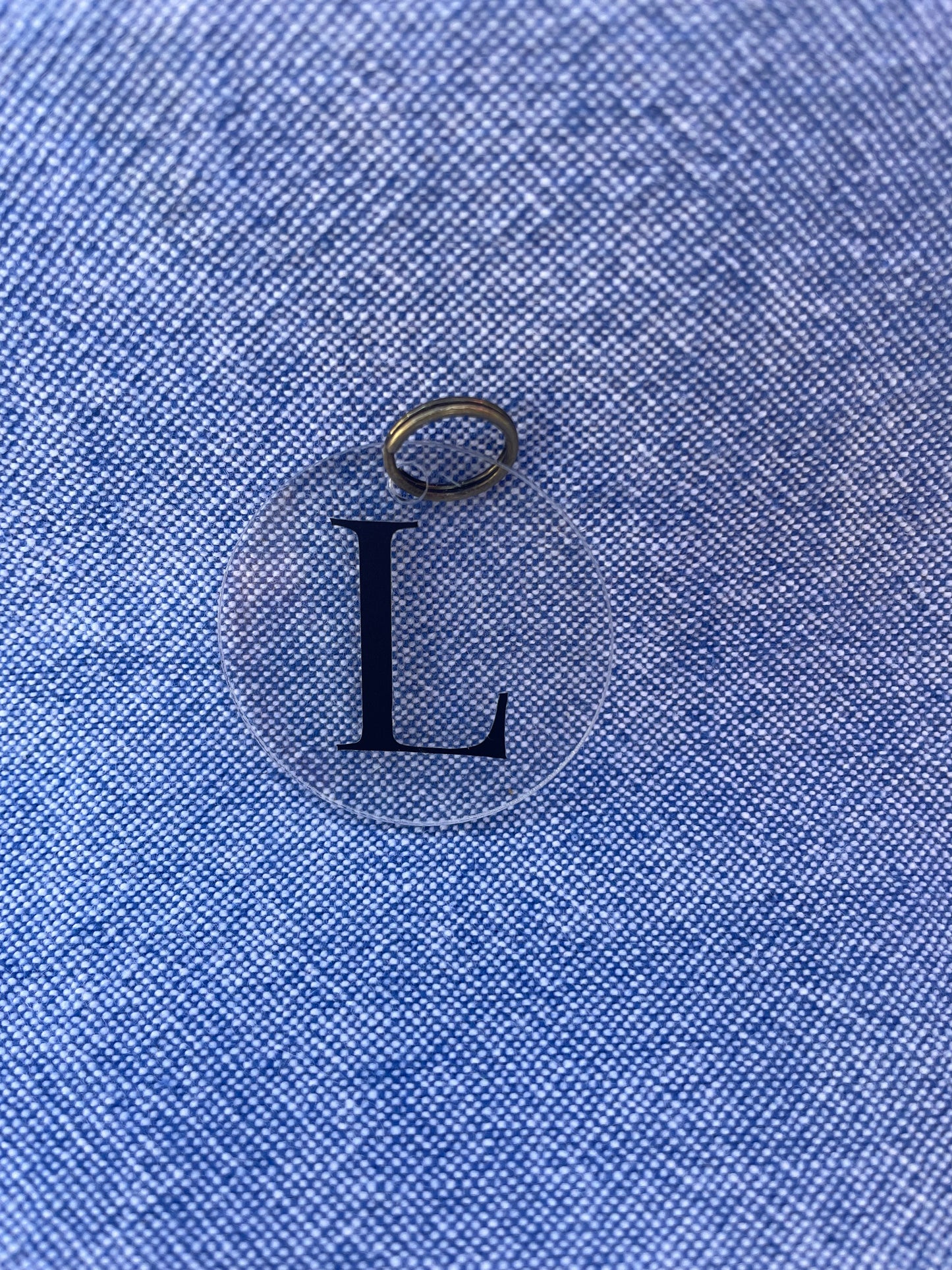 Monogram Inital Charm