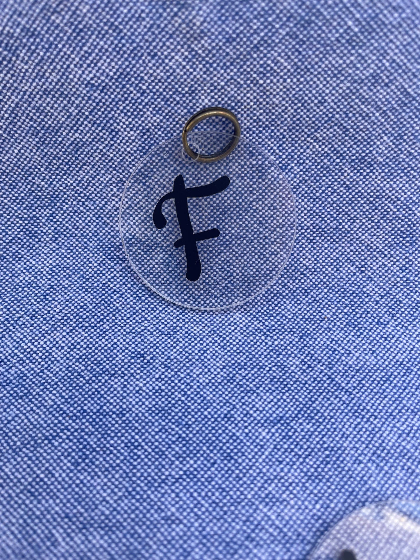 Monogram Inital Charm