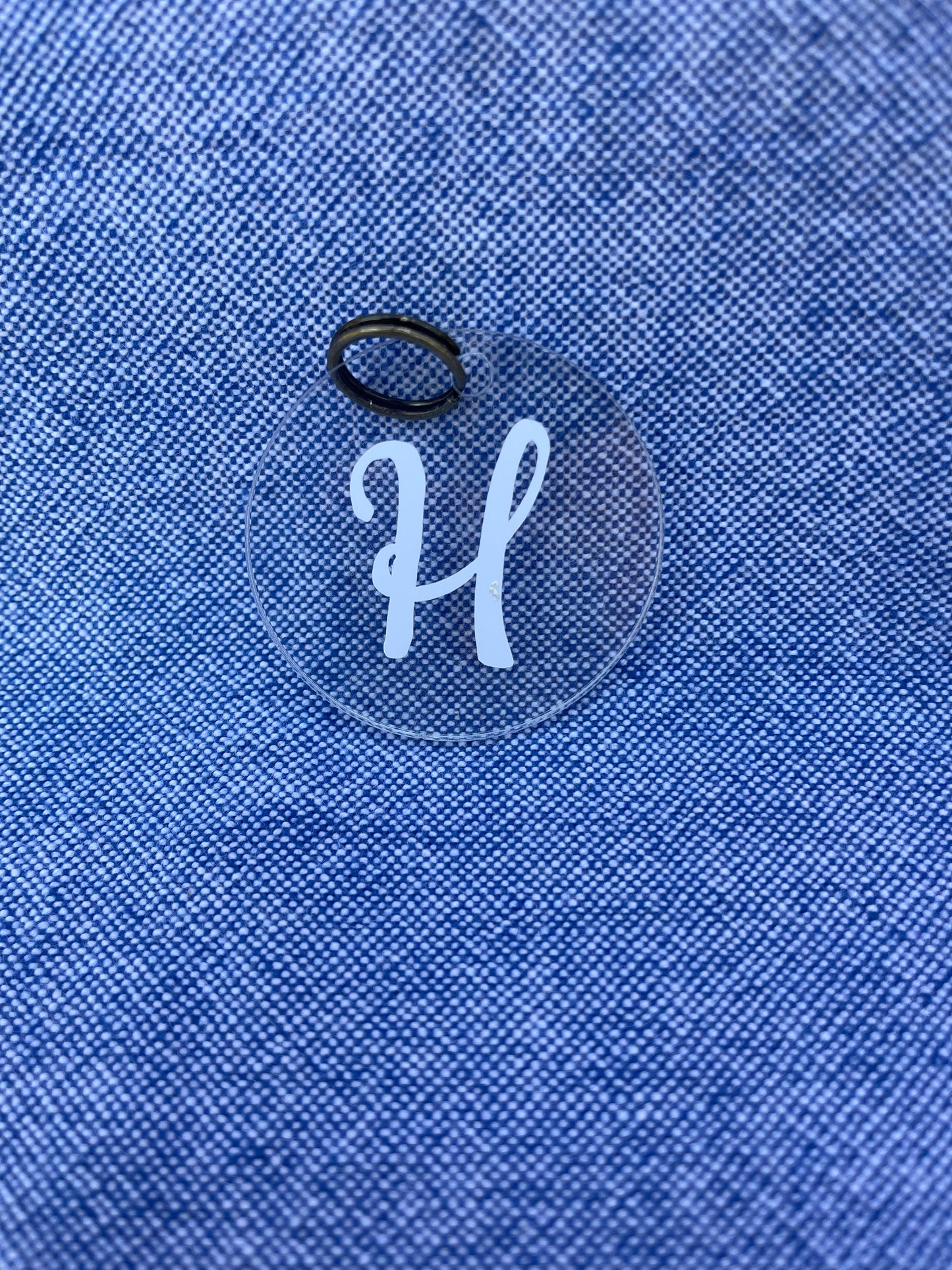 Monogram Inital Charm