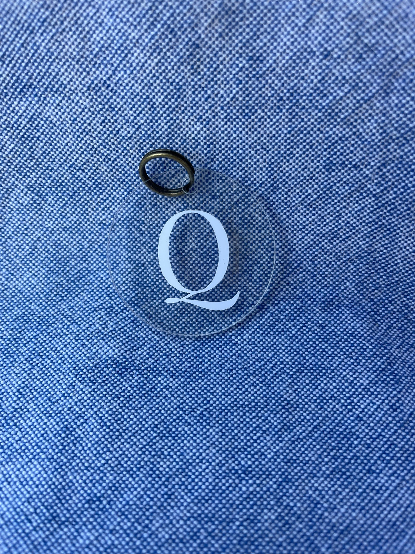 Monogram Inital Charm