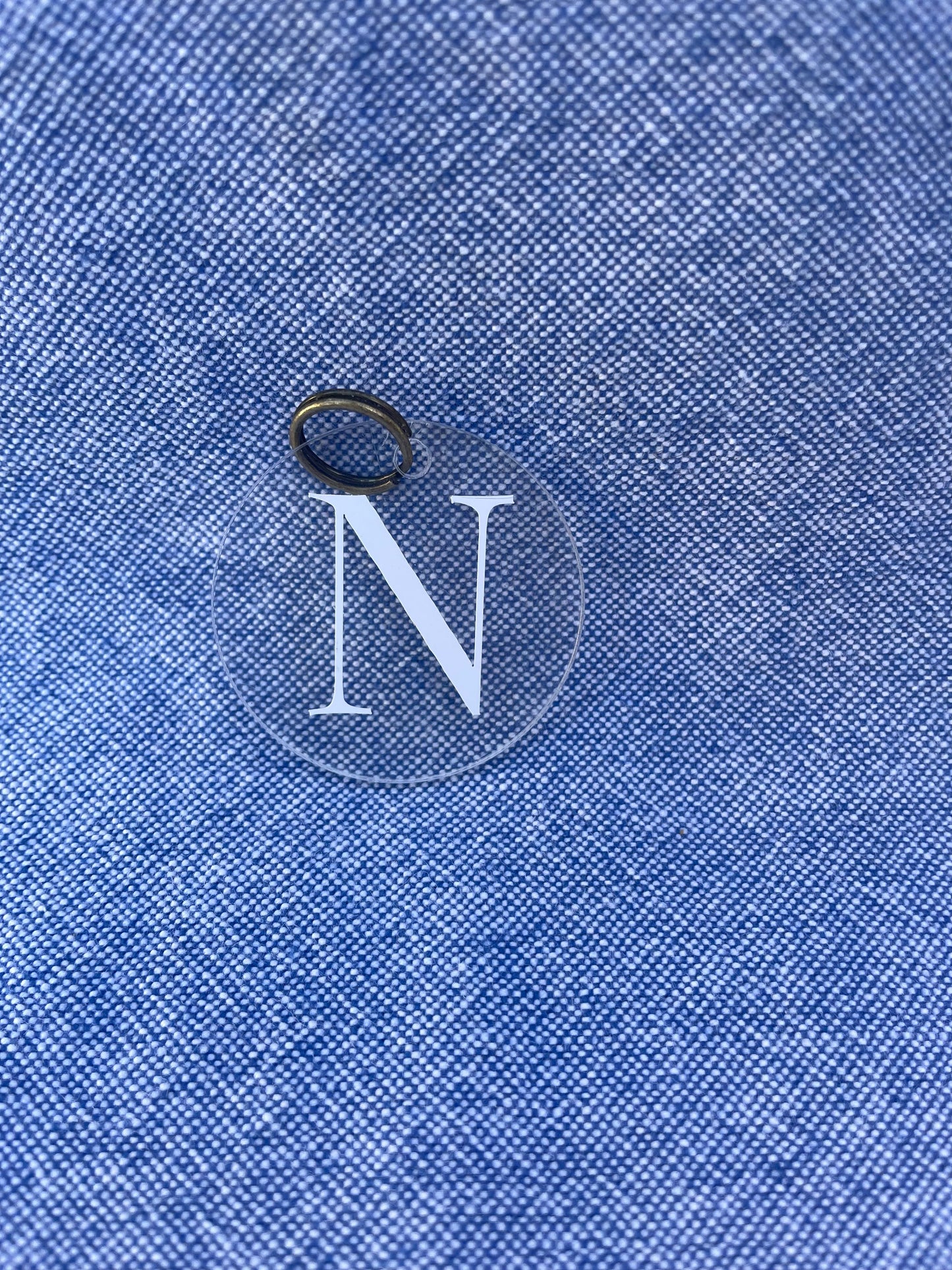 Monogram Inital Charm