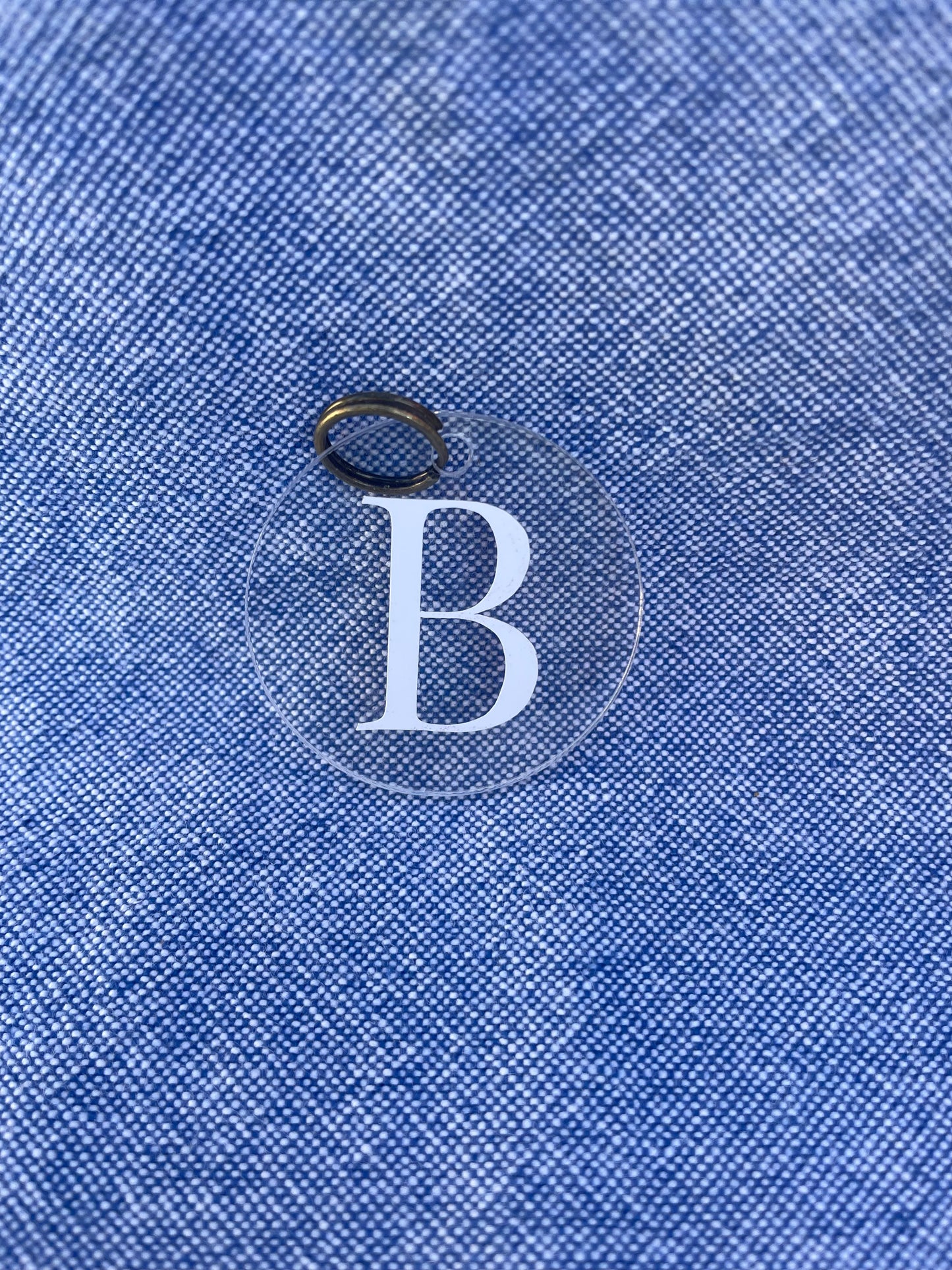 Monogram Inital Charm
