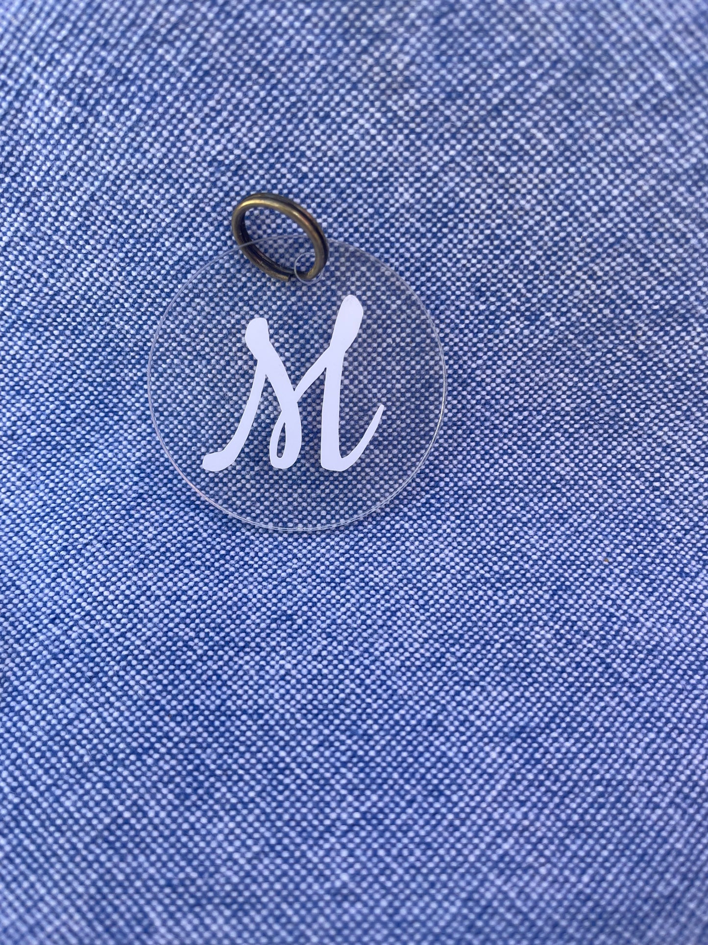 Monogram Inital Charm