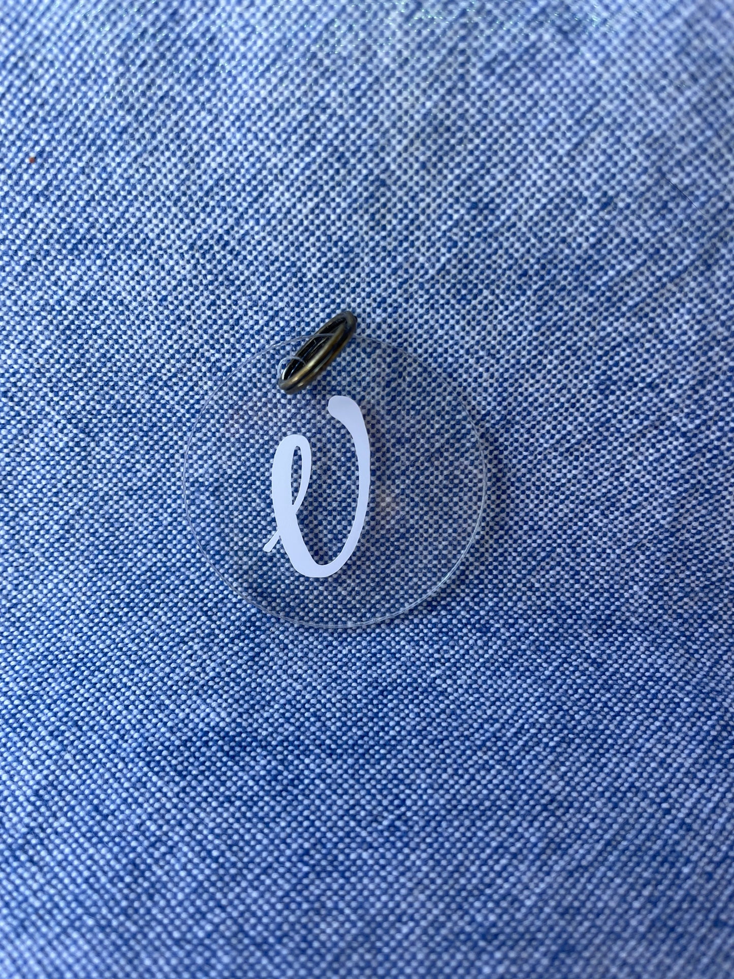 Monogram Inital Charm