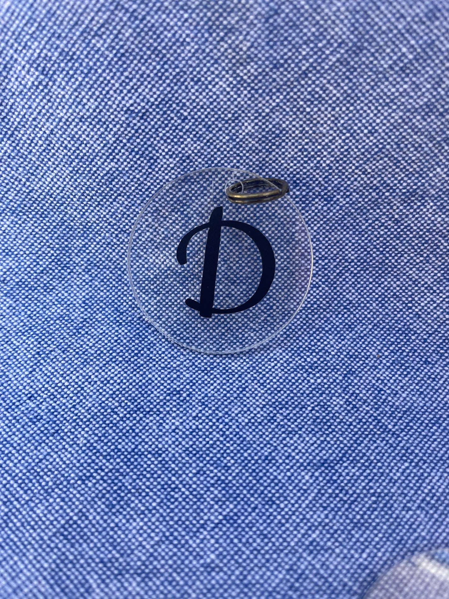 Monogram Inital Charm