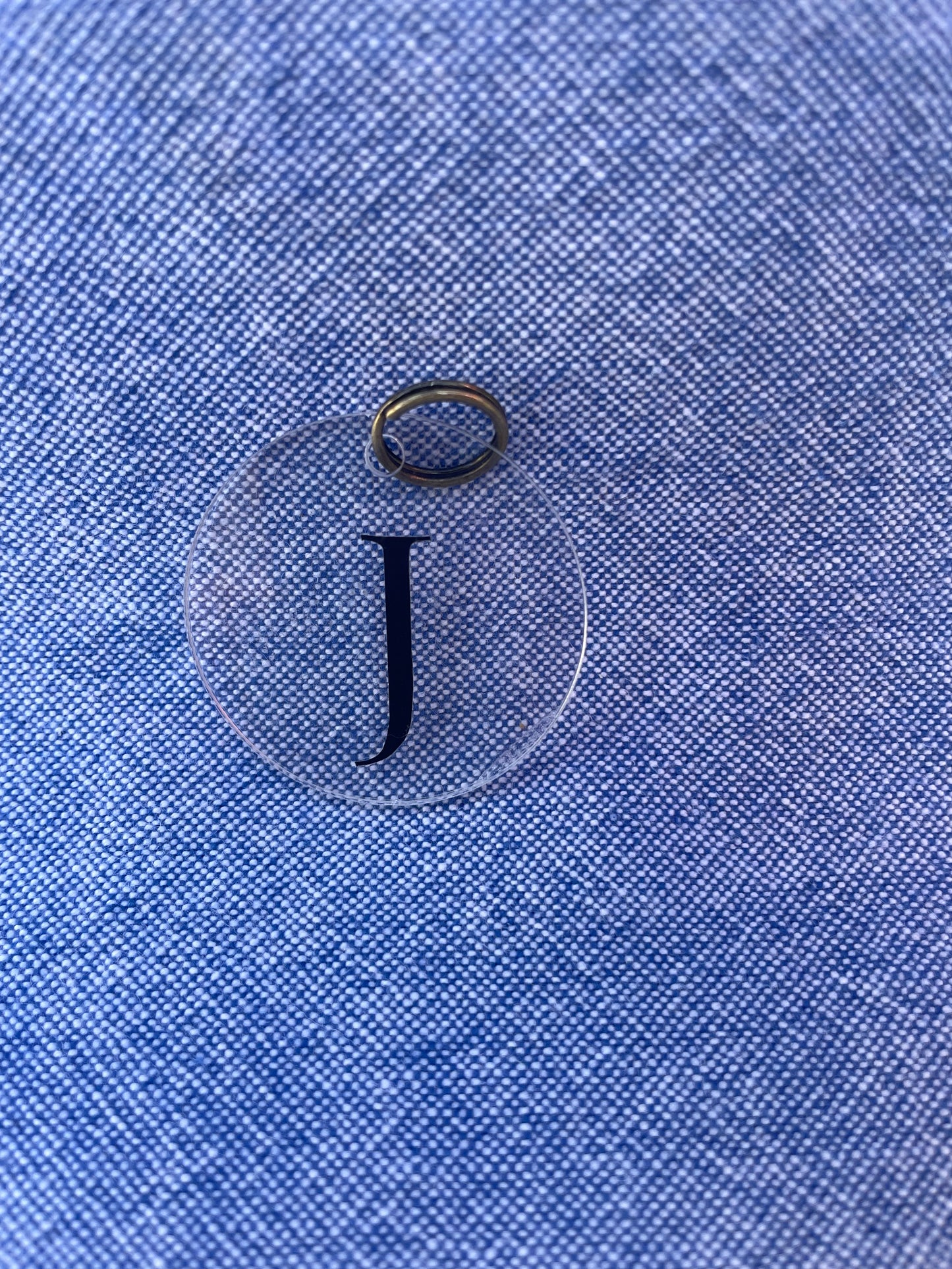 Monogram Inital Charm