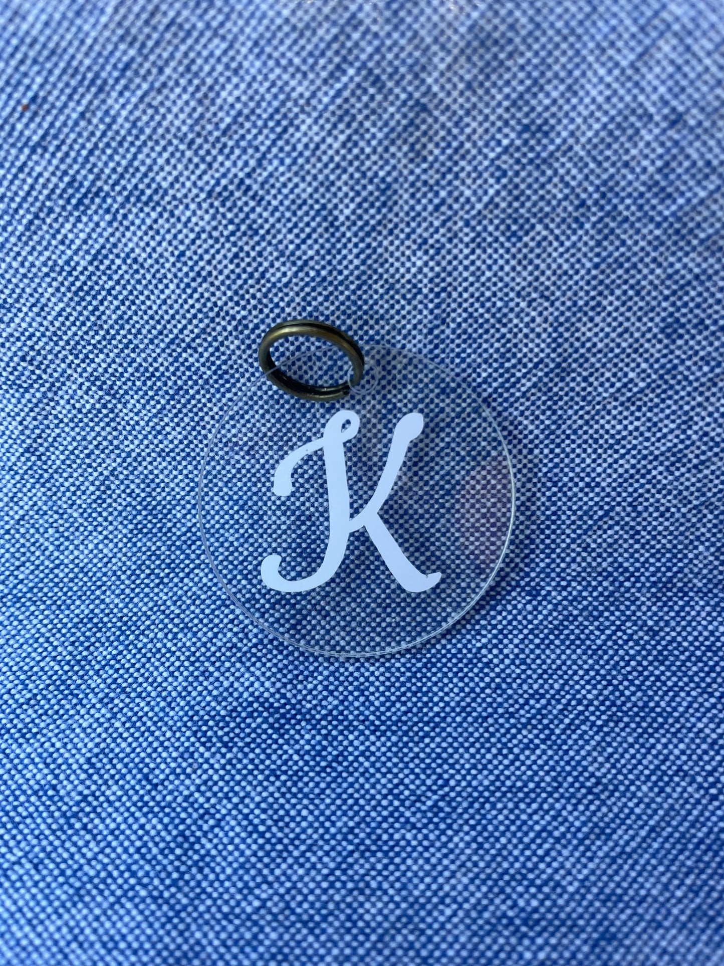 Monogram Inital Charm