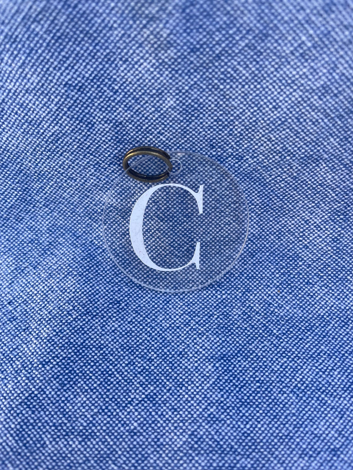 Monogram Inital Charm