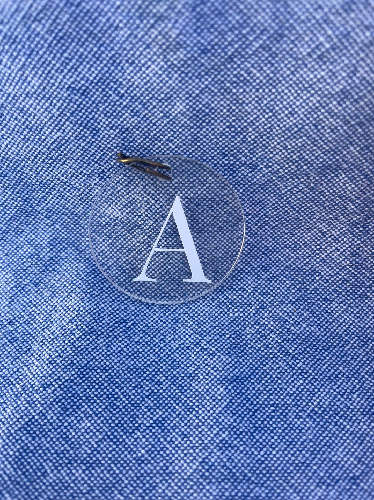 Monogram Inital Charm