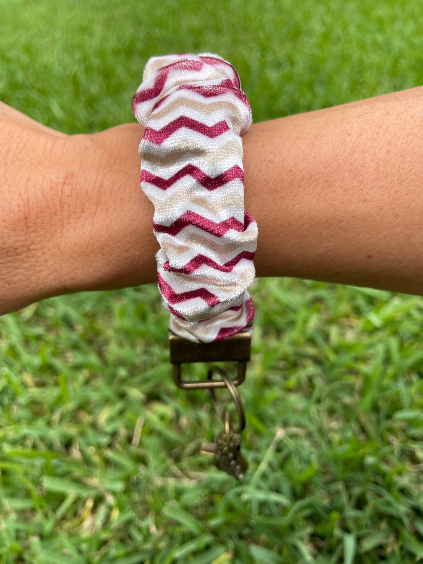 Scrunchie Keychain