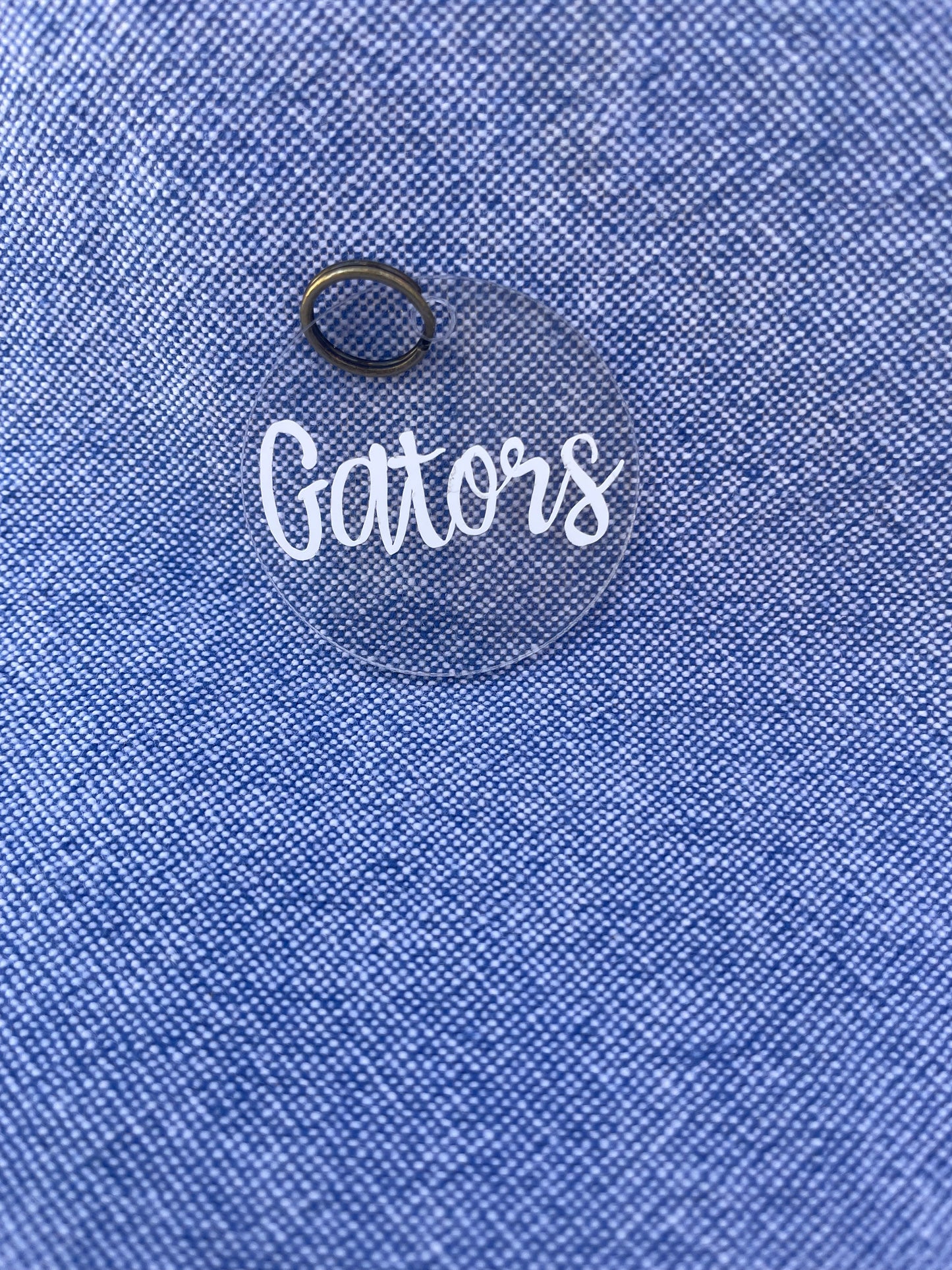 Florida Gators Inspired Charm