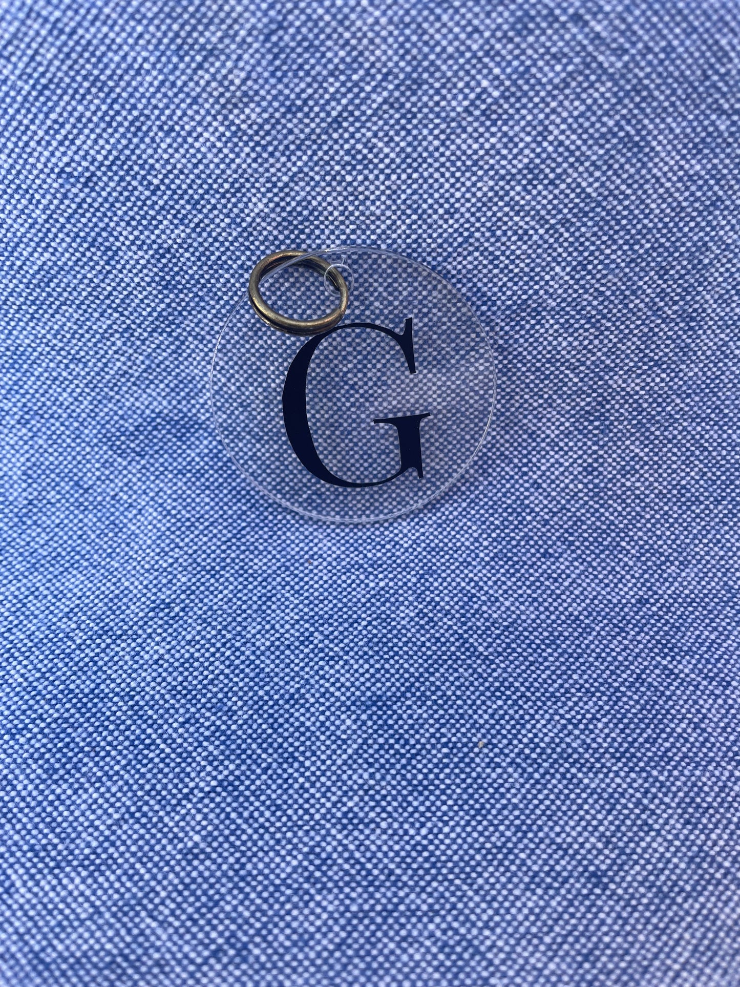 Monogram Inital Charm