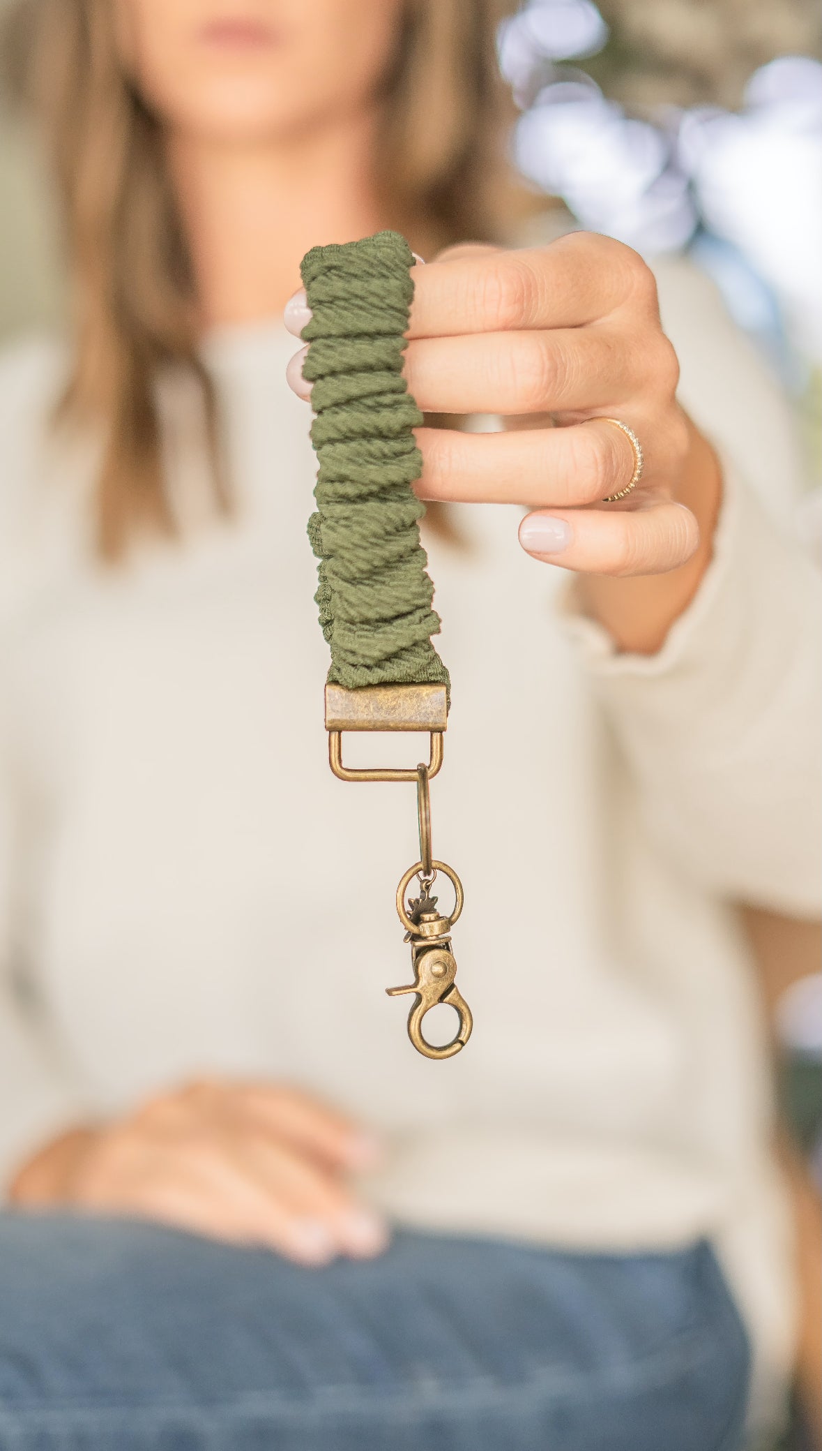 Olive Keychain