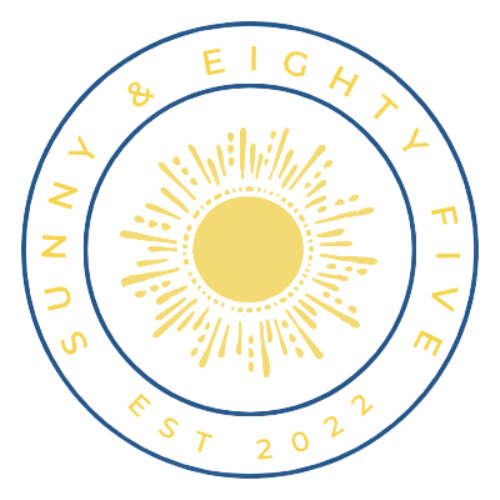 Sunny and 85 logo