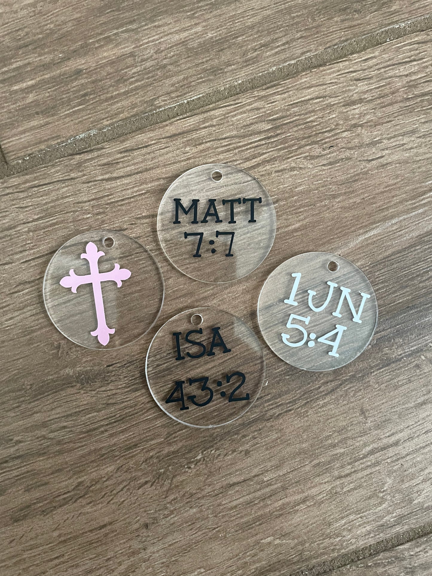 Scalloped Cross Charm