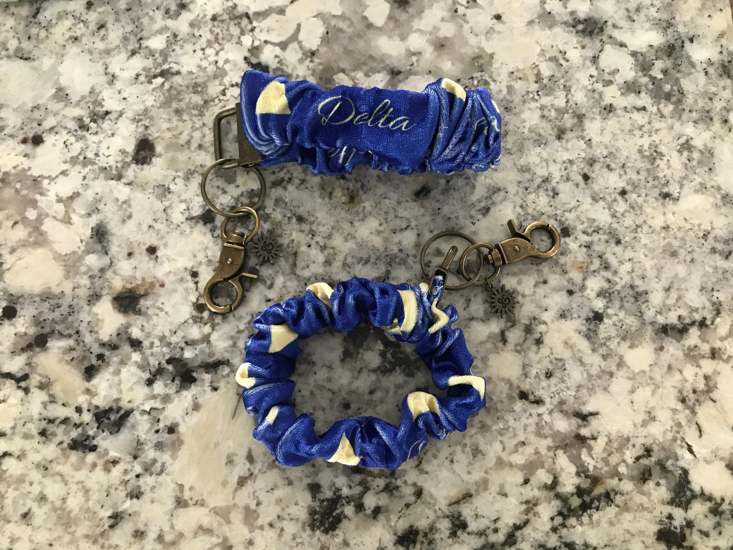 Scrunchie Keychain