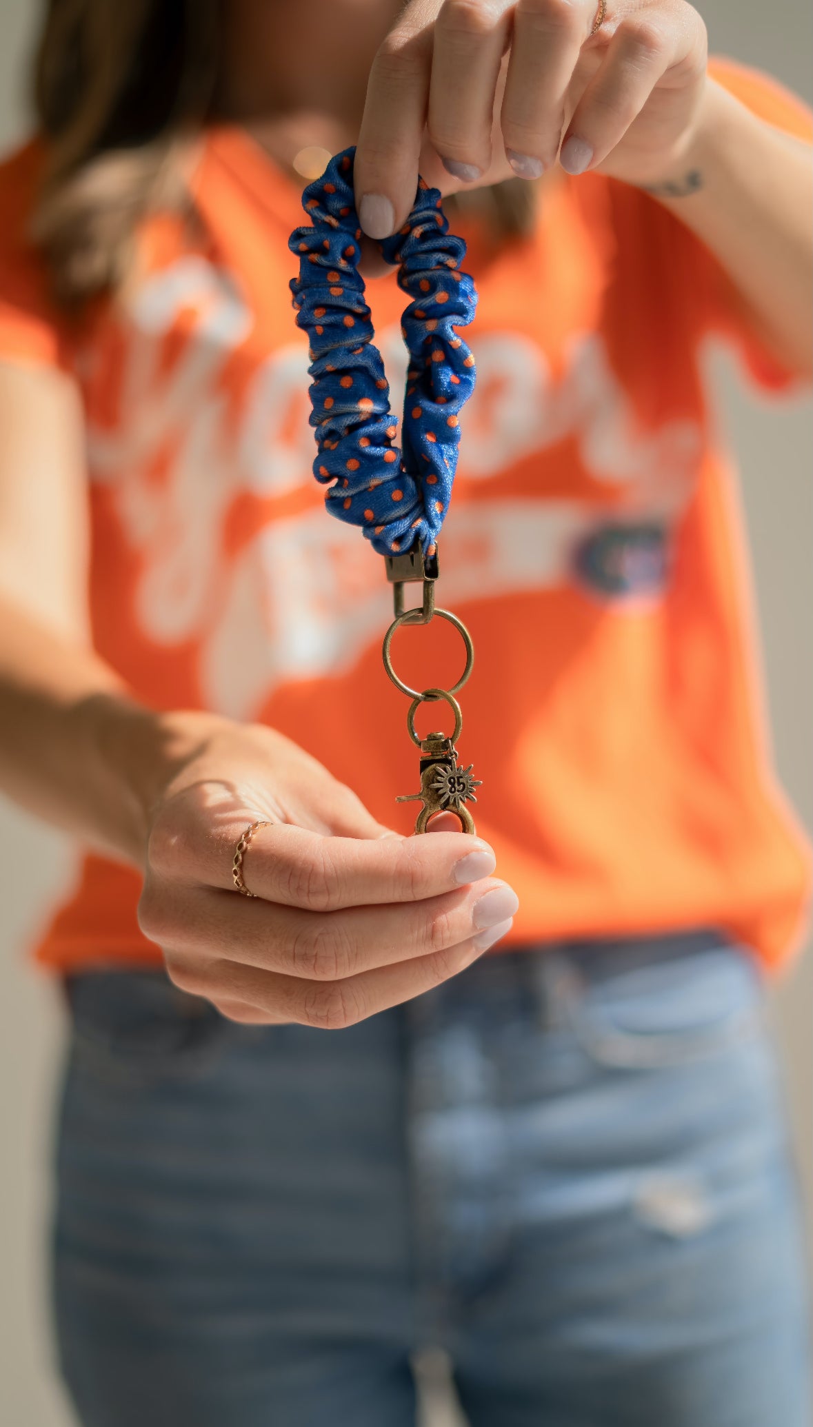 Florida Gators Inspired Keychain