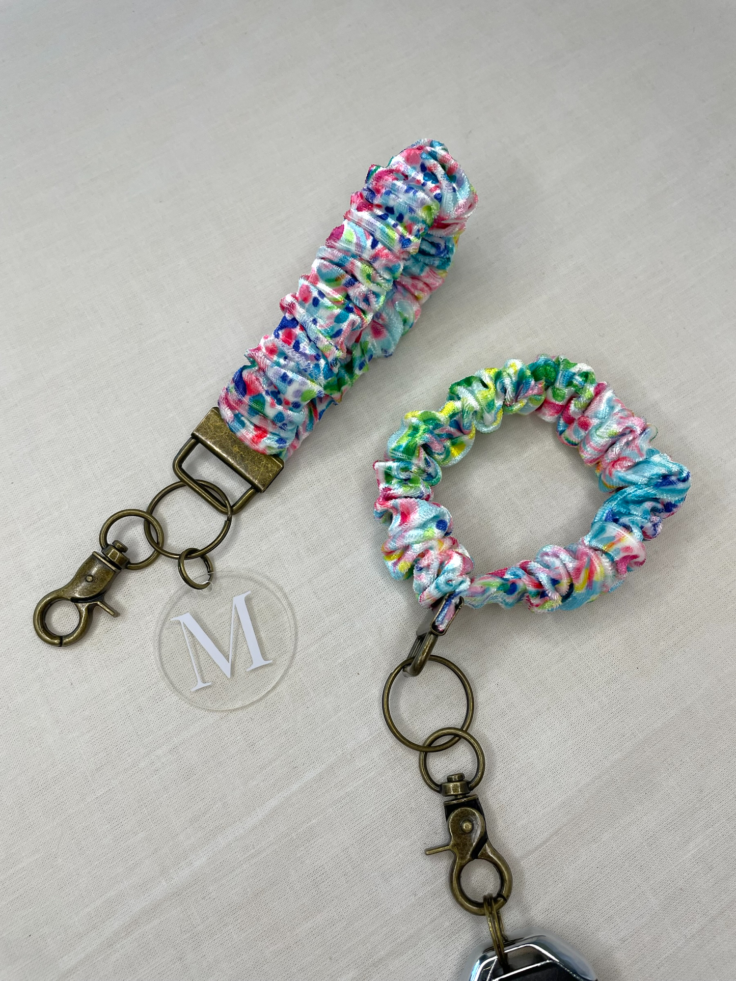 Scrunchie Keychain